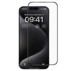 Захисне Скло Premium iPhone 15 Pro, чорне