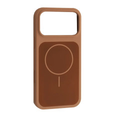 Чехол-силикон New Case with MagSafe iPhone 17 Pro Max, Desert gold