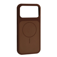 Чехол-силикон New Case with Magsafe iPhone 17 Pro Max, New brown