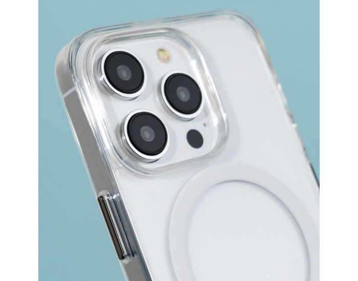 Чехол-силикон WAVE Sky Case with Magnetic Ring iPhone Air, Clear