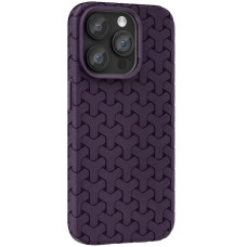 Чохол-силікон New Weaving iPhone 12 Pro Max, Deep purple