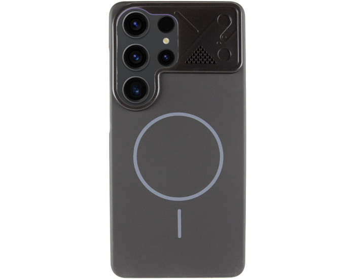 Чехол-силикон PC Synq with MagSafe Samsung S25 Ultra, черный