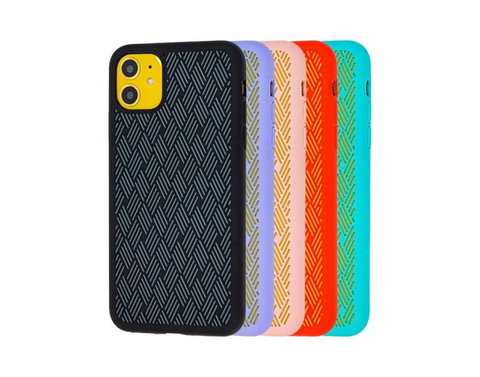 Чохол-силікон New Weaving iPhone 11, Blue