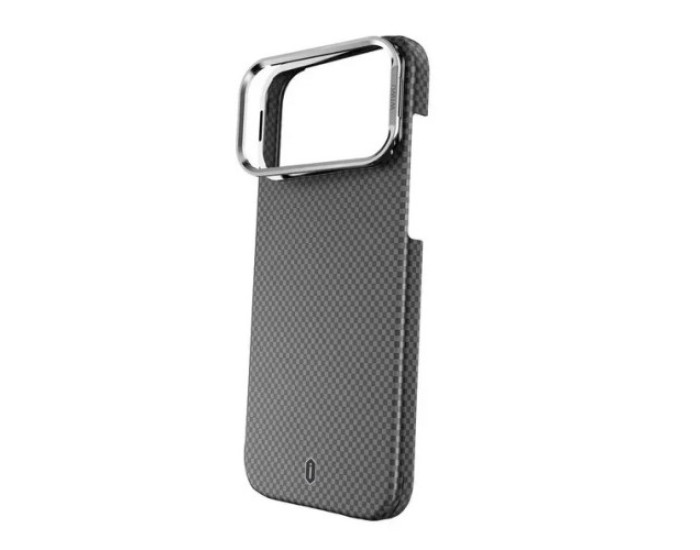 Чехол-силикон WiWU Aramid Armor DCC-208 MagSafe iPhone 17 Pro Max, черный
