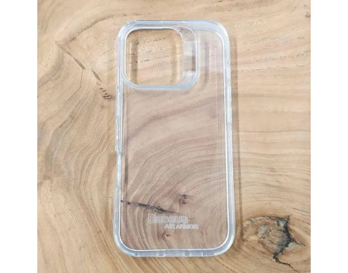 Чехол-силикон Baseus Simple iPhone 16 Pro Max, прозрачный