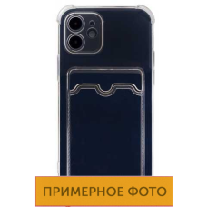 Чехол-силикон CARD CASE SAFE BRILIANT ANTI-SHOCK iPhone 11 Pro, Clear