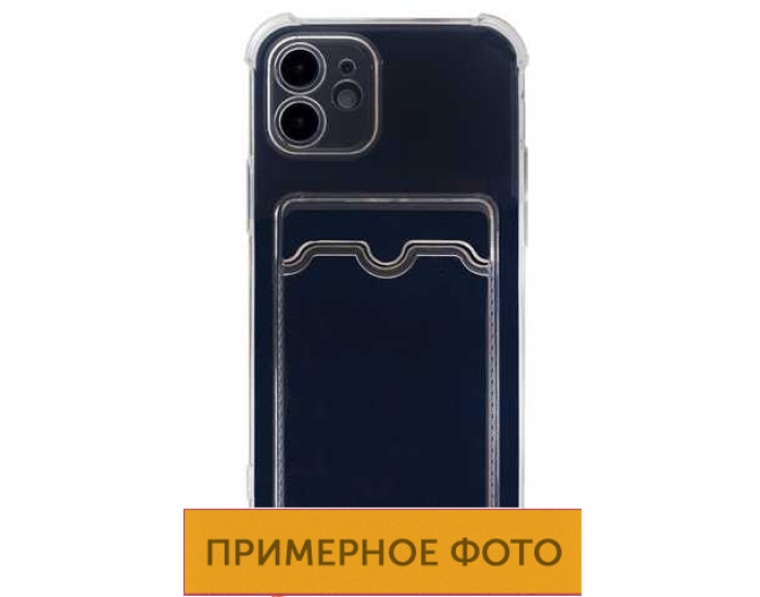 Чохол-силікон CARD CASE SAFE BRILIANT ANTI-SHOCK iPhone 7/8, Clear