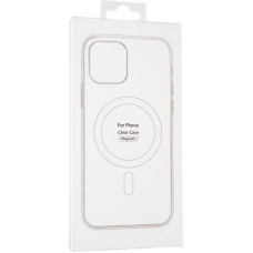 Чохол-силікон TPU Crystal Case with MagSafe iPhone 12 Pro /12, Прозорий