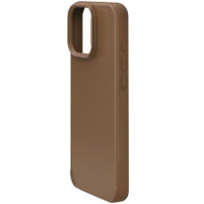 Чехол-силикон TPU Carbon Protective with MagSafe iPhone 14 Pro, кофе