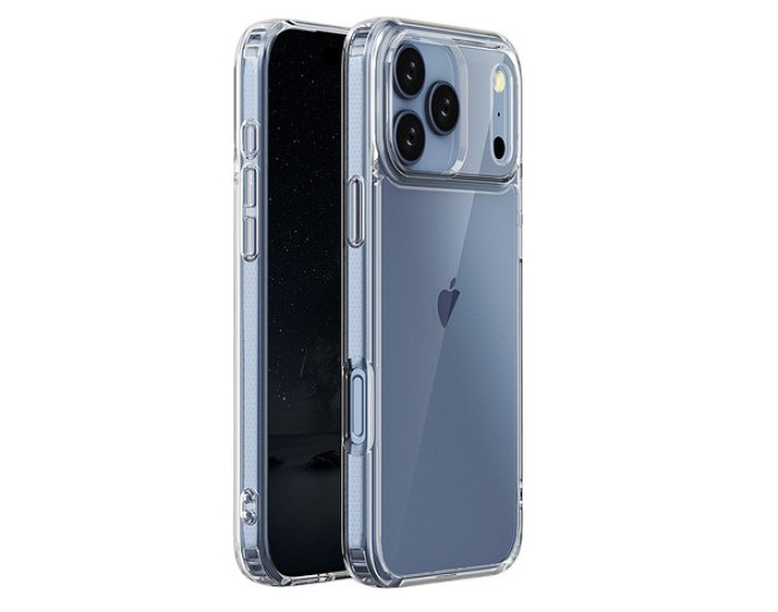 Чохол-силікон CLEAR case 2.0mm iPhone 17 Pro, Прозорий