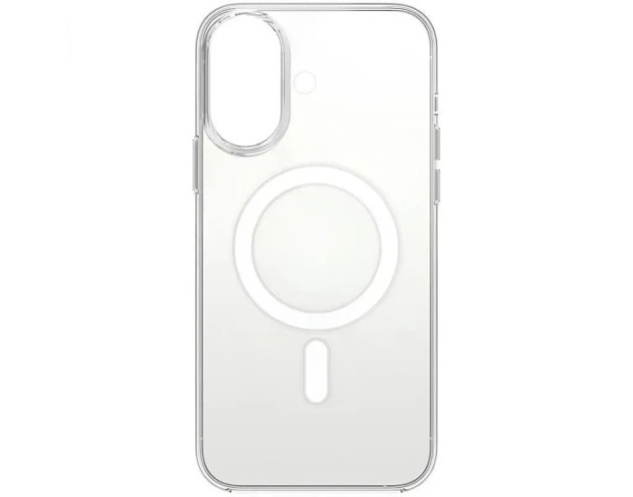 Чохол-силікон Magnet MagSafe Case iPhone 16, Clear