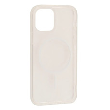 Чохол-силікон CLEAR Magnetic (Color Slim MagSafe) BOX iPhone 15 Pro, White