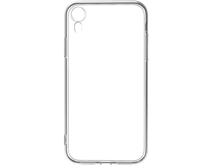 Чохол-силікон Corner iPhone XR, Transparent