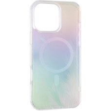Чехол-силикон Fizer Case MagSafe iPhone 15 Pro Max, прозрачный