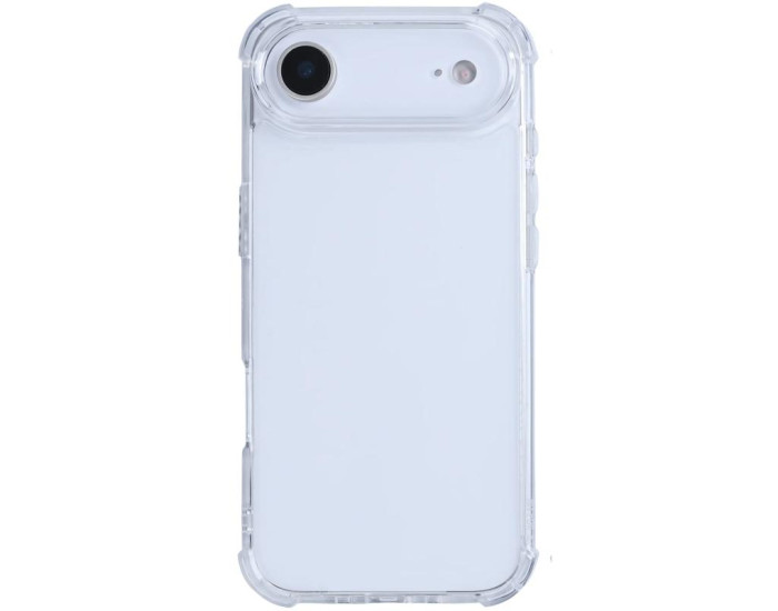 Чохол-силікон Getman Ease logo посилені кути iPhone Air, Прозорий