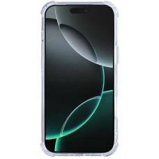 Чохол-силікон Getman Ease logo посилені кути iPhone Air, Прозорий