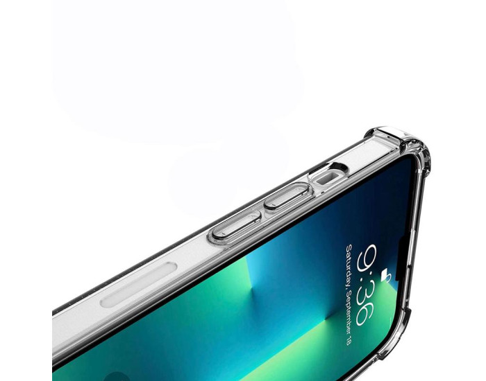 Чохол-силікон Getman Ease logo посилені кути iPhone Air, Прозорий