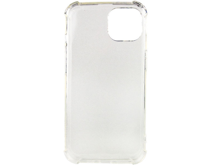 Чохол-силікон Getman Ease logo посилені кути iPhone 13, Grey Прозорий