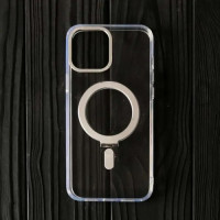 Чохол-силікон Clear Guard Ring Holder Magsafe Case iPhone 12 Pro Max, Прозорий