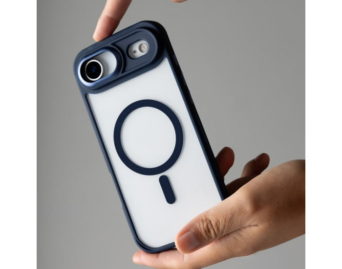 Чохол-силікон Proove Clear Essence Case with MagSafe Ring iPhone 16 Pro Max, Сірий