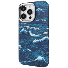 Чехол-силикон Proove Gleam Case with MagSafe Ring iPhone 14 Pro Max, Blue ocean
