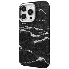 Чехол-силикон Proove Gleam Case with MagSafe Ring iPhone 14 Pro Max, Black ocean