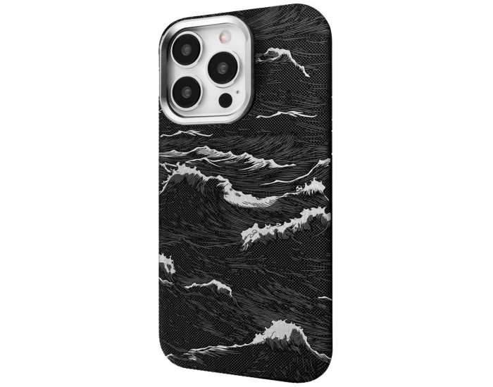 Чехол-силикон Proove Gleam Case with MagSafe Ring iPhone 14 Pro Max, Black ocean