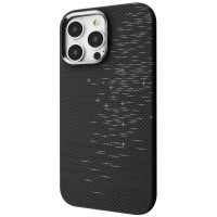 Чохол-силікон Proove Gleam Case with MagSafe Ring iPhone 16 Pro Max, Moonlight/black