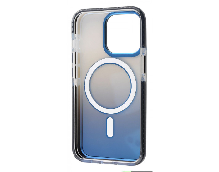 Чохол-силікон Proove Shadow Star Case with MagSafe Ring iPhone 15 Pro, синій