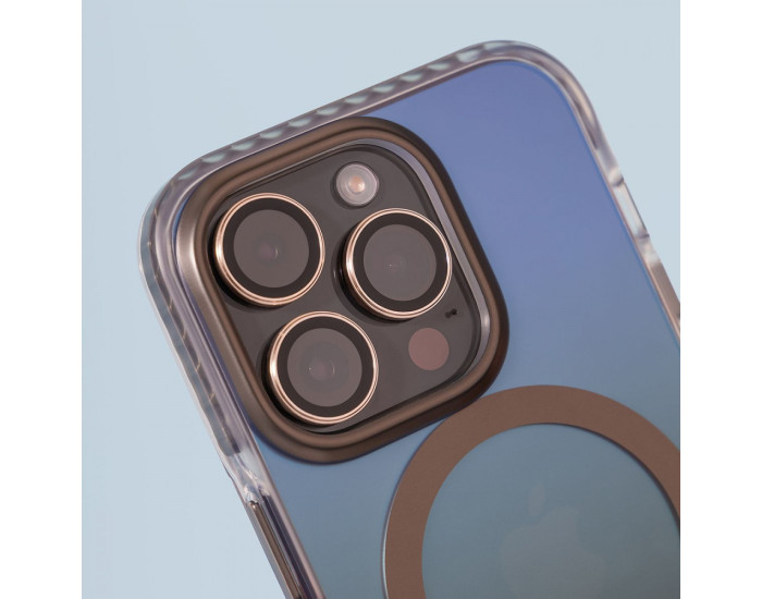 Чохол-силікон Proove Shadow Star Case with MagSafe Ring iPhone 15 Pro, синій