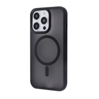 Чохол-силікон WAVE Matte Insane Case with MagSafe Ring iPhone 13 Pro, чорний
