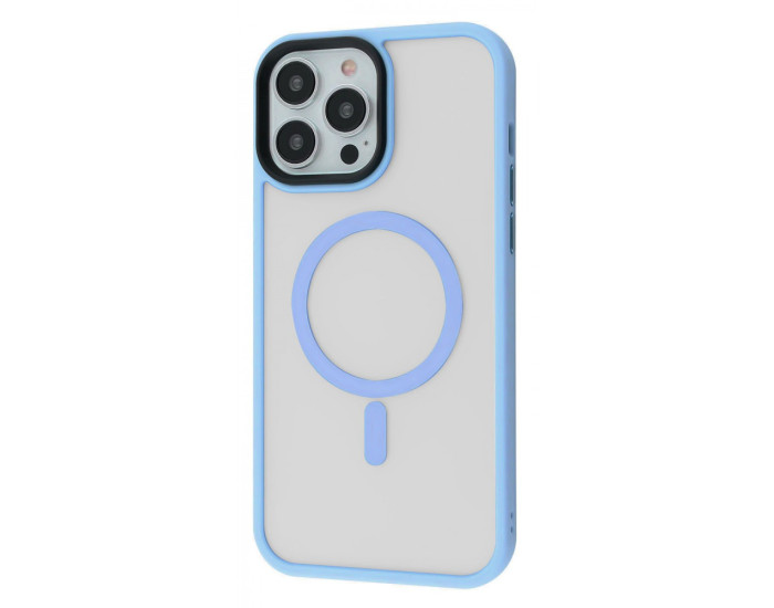 Чохол-силікон WAVE Matte Insane Case with MagSafe Ring iPhone 13 Pro Max, ультрамарин