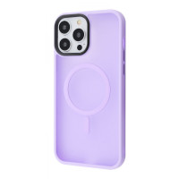 Чохол-силікон WAVE Matte Insane Case with MagSafe Ring iPhone 13 Pro Max, світло-фіолетовий