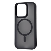 Чохол-силікон WAVE Matte Insane Case with MagSafe Ring iPhone 15 Pro Max, Black