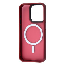 Чехол-силикон WAVE Matte Insane Case with MagSafe Ring iPhone 15 Pro Max, Black 