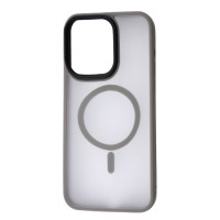 Чохол-силікон WAVE Matte Insane Case with MagSafe Ring iPhone 15 Pro Max, Gray