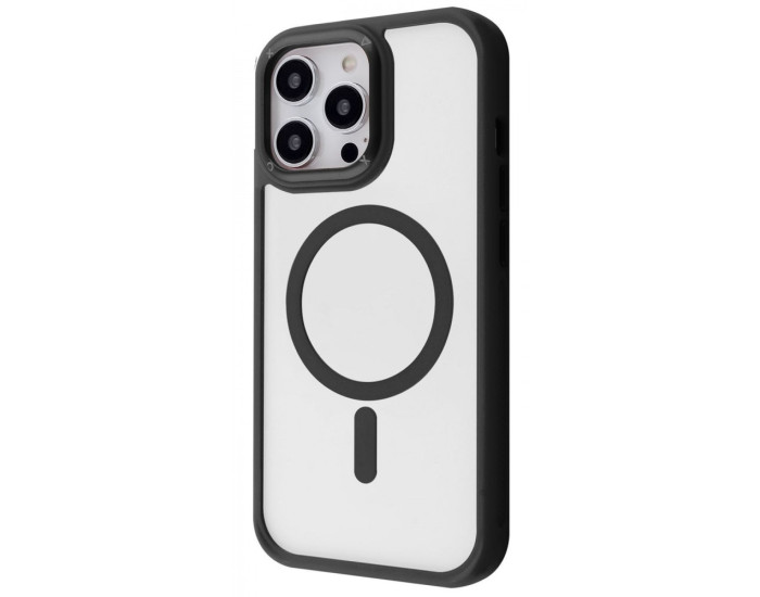 Чохол-силікон Proove Clear Essence Case with MagSafe Ring iPhone 13 Pro Max, чорний