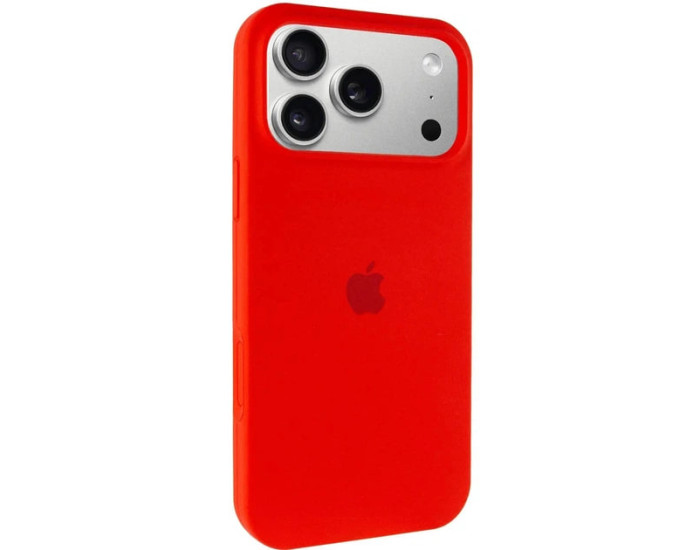 Чохол-силікон оригінал Full Soft Matte with MagSafe iPhone 17 Pro Max, Red