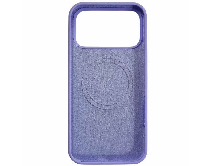 Чехол-силикон оригинал Full Soft Matte with MagSafe iPhone 17 Pro Max, Lilac