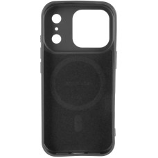 Чехол-силикон Kevlar Carbon MagSafe iPhone 17 Pro, черный
