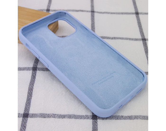 Чехол-силикон оригинал Full Soft Matte iPhone 14 Pro Max, Lilac cream