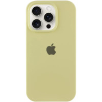 Чехол-силикон оригинал Full Soft Matte iPhone 14 Pro, Mellow yellow
