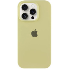 Чехол-силикон оригинал Full Soft Matte iPhone 14 Pro, Mellow yellow