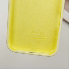 Чехол-силикон оригинал Full Soft Matte iPhone 14 Pro, Mellow yellow