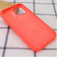 Чехол-силикон оригинал Full Soft Matte iPhone 14 Pro Max, Coral
