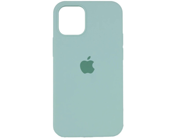Чехол-силикон оригинал Full Soft Matte iPhone 14 Pro Max (Бирюзовый / Swimming pool)