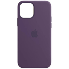 Чехол-силикон оригинал Full Soft Matte iPhone 15, темно-фиолетовый