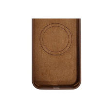 Чехол-силикон оригинал Full Soft Matte with MagSafe iPhone 14 Pro, коричневый