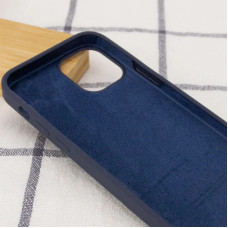 Чехол-силикон оригинал Full Soft Matte iPhone 15, Midnight blue