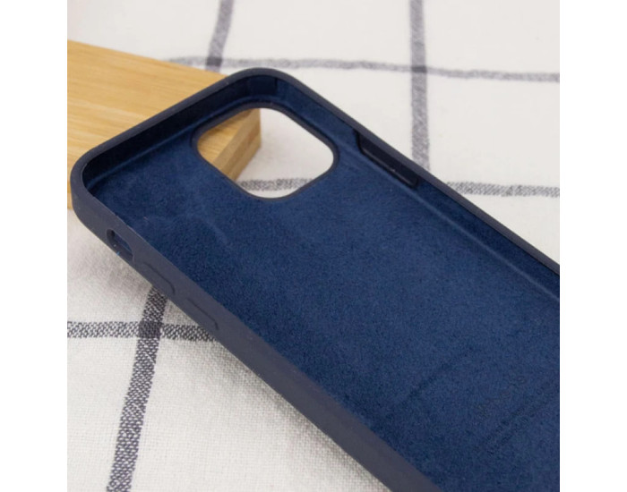 Чехол-силикон оригинал Full Soft Matte iPhone 15, Midnight blue